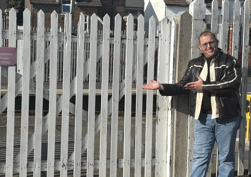 Andrew Crotty hopes to reopen historic Bexhill train station gates