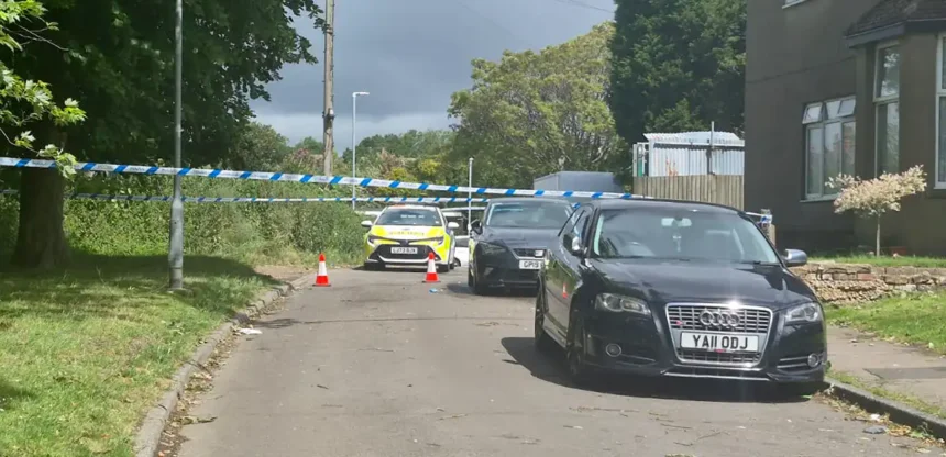 Armed officers deployed after suspected gunshot in Sidley 2