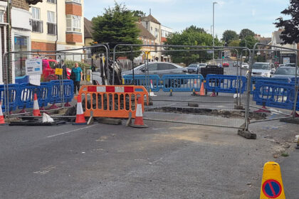 Hopes Cooden sinkhole road reopens this week - Bexhill Newspaper