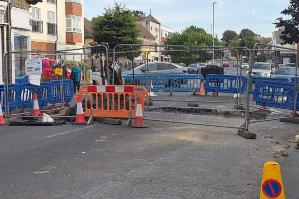 Hopes Cooden sinkhole road reopens this week - Bexhill Newspaper