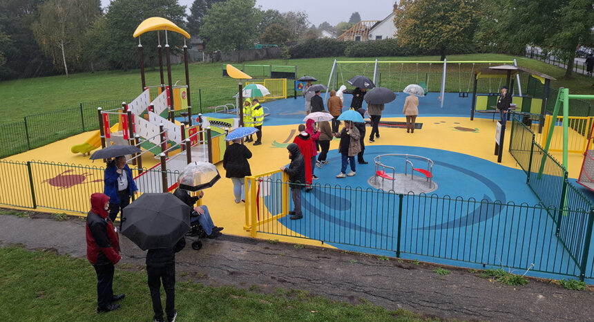 Children put new Pebsham inclusive playground to the test - Bexhill Newspaper